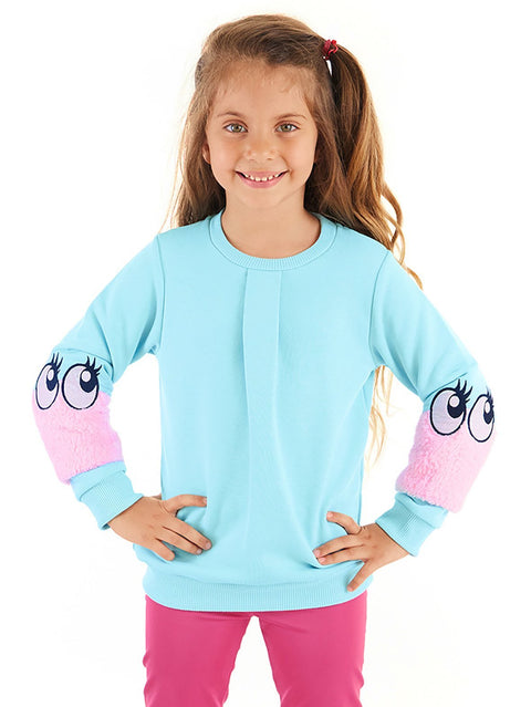 Mushi Cute Plush Girl Sweatshirt