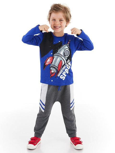 Mushi Rocket Boy T-shirt&Pants Set