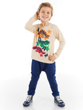 Mushi 3 Dinos Boy T-shirt&Pants Set