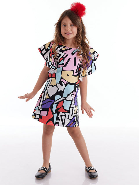 Mushi Colorful Girl Dress