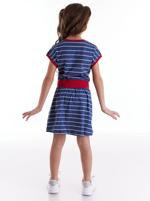 Mushi Cool Melon Striped Dress