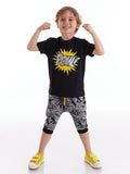 Mushi Cartoon Boy T-shirt & Baggy Set