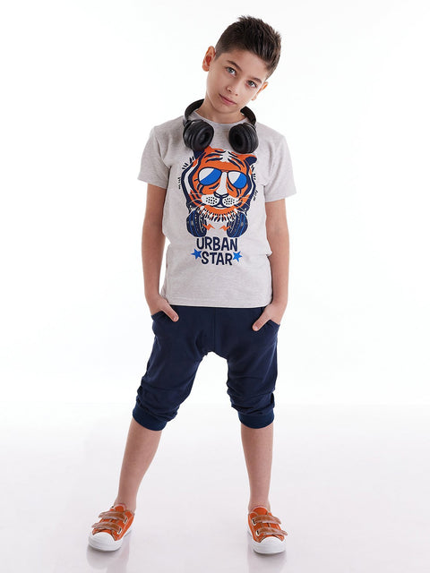 Mushi Urban Boy T-shirt&Baggy Set