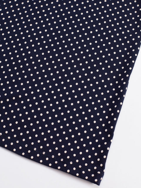 Mushi Dotted Poppy Cotton Girl Dress