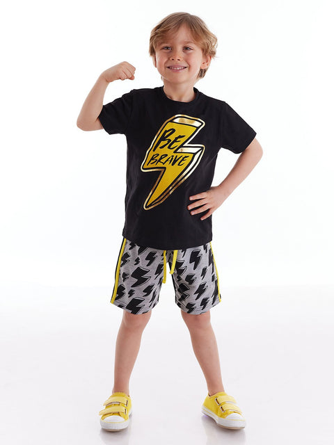 Mushi Be Brave Boy T-shirt&Shorts Set