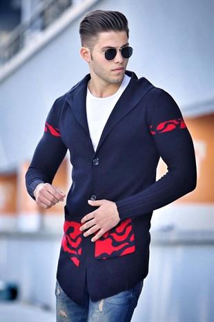 Madmext  Men's Hooded Cardigan 2123