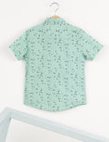 Ollie & Olla Sailor Turquoise Boy Shirt