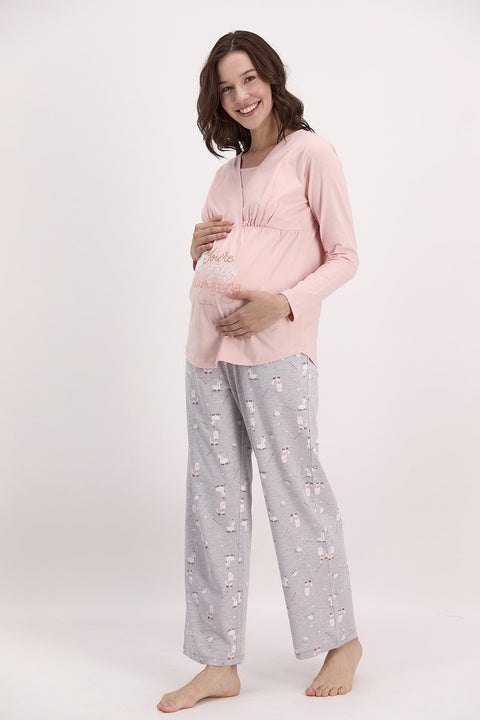 Pierre Cardin Women's Maternity  Pajamas