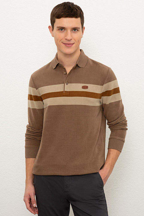 Us Polo Assn Men's Brown Sweatshirt 50225421-VR052