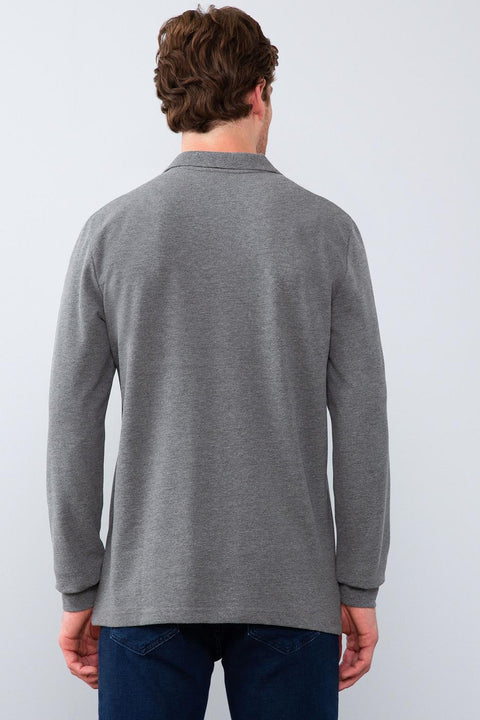 Us Polo Assn Men's Gray Sweatshirt 50209199-VR081