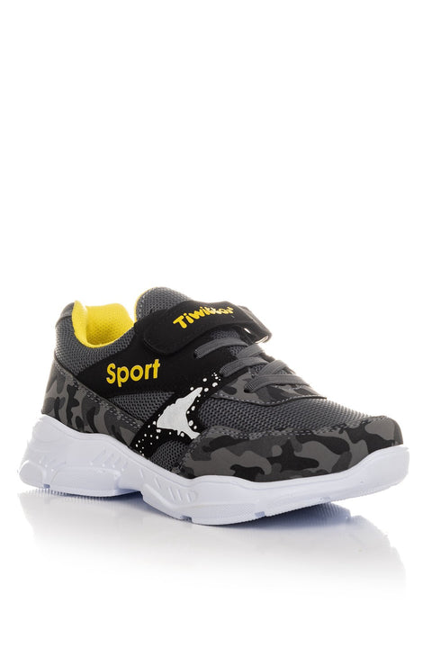TonnyBlack  Smoked Yellow Children's Sports Shoes