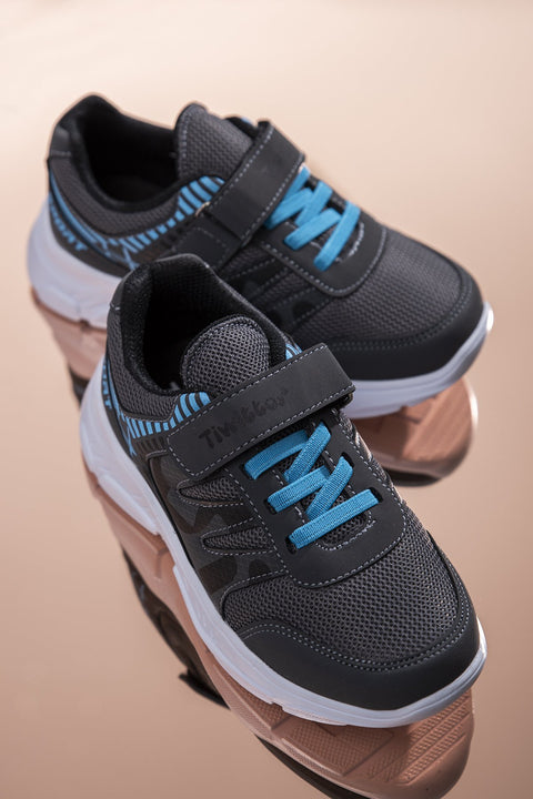TonnyBlack Smoked Turquoise Children's Sports Shoes