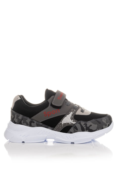 TonnyBlack  Smoked Red Kid's Sports Shoes