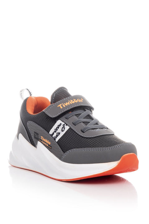 TonnyBlack  Smoked Orange Kids Sports Shoes