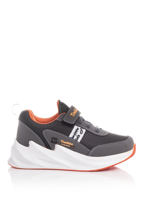 TonnyBlack  Smoked Orange Kids Sports Shoes
