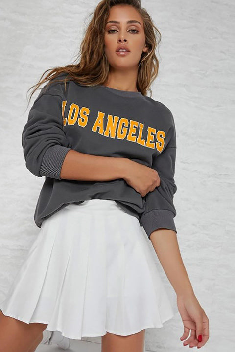 Madmext Women Anthracite Women's Sweatshirt MG952