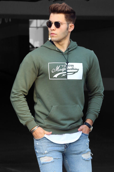 Madmext Khaki Men's Sweatshirt 4750