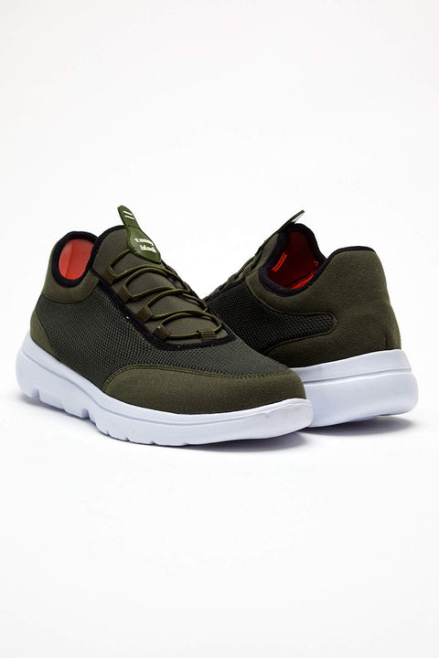 TonnyBlack Khaki Men's Sports Shoes