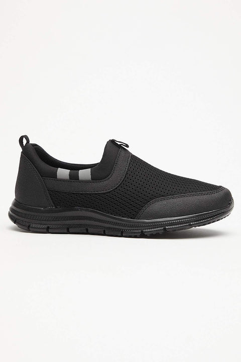 TonnyBlack Black Unisex Sports Shoes