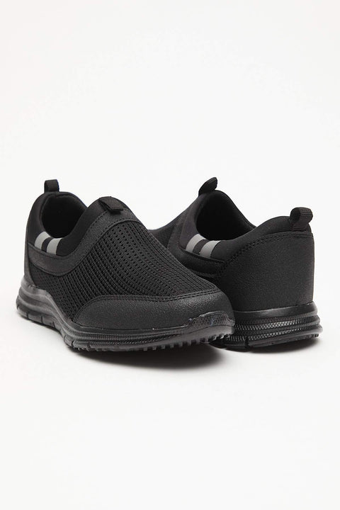 TonnyBlack Black Unisex Sports Shoes