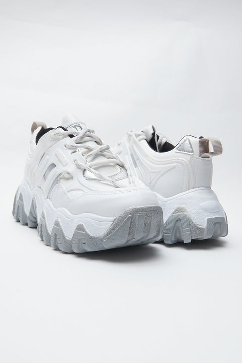 TonnyBlack White Gray Women's Sneakers self SELF1-1_216