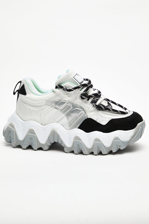 TonnyBlack White Water Green Women's Sneakers self