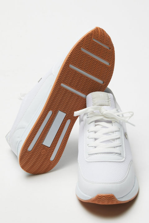 TonnyBlack White Men's Sports Shoes