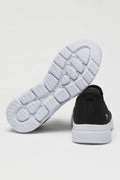 TonnyBlack Black and White Men's Sports Shoes