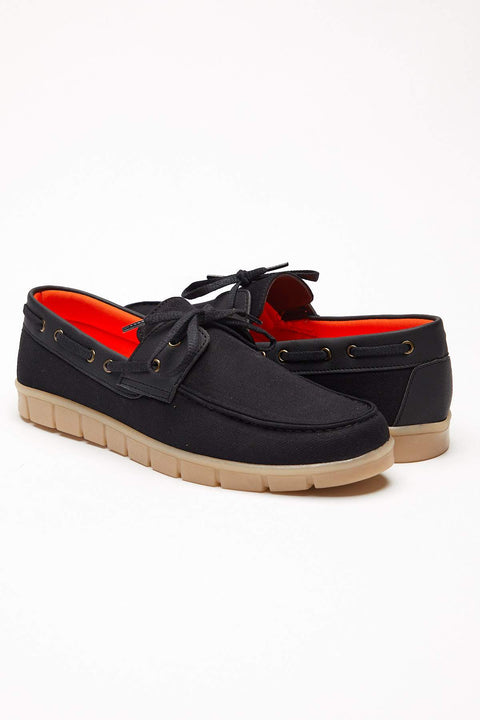 TonnyBlack Black Men's Casual Shoes TB1002-2_101