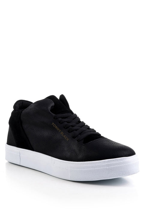 TonnyBlack Black Men's Shoes