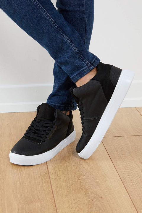 TonnyBlack Black Men's Shoes