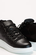 TonnyBlack Black Suede Men's Shoes