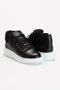 TonnyBlack Black Suede Men's Shoes
