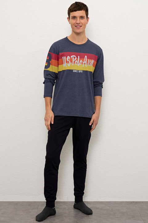 Us Polo Assn Men's Navy Pajamas 50234173-VR120