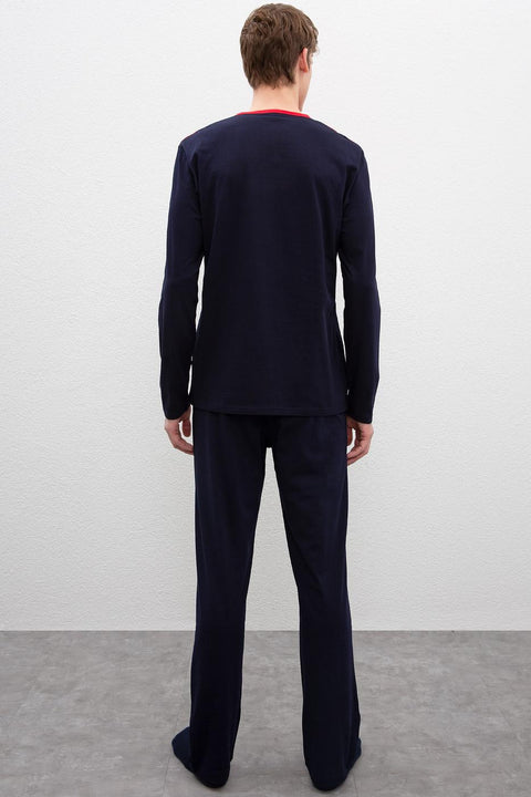 Us Polo Assn Men's Navy Pajamas 50223328-VR033