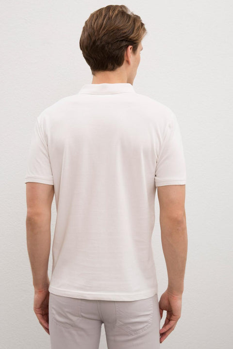 Us Polo Assn Men's White T-Shirt Basic 50217612-VR019