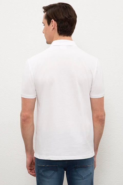 Us Polo Assn Men's White T-Shirt Basic 50232303-VR013