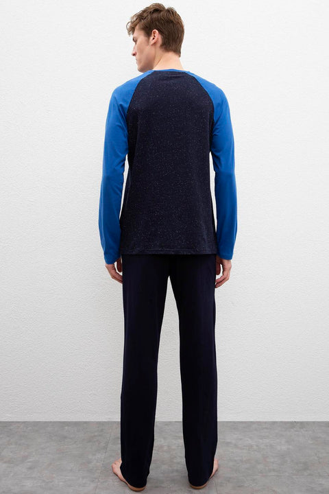 Us Polo Assn Men's Blue Pajamas Set 50223327-VR045