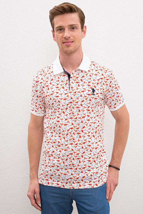 Us Polo Assn Men's White T-Shirt 50217896-VR013