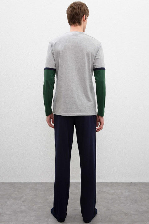 Us Polo Assn Men's Gray Pajamas 50223337-VR086