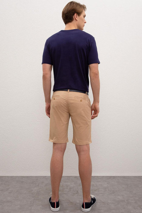 Us Polo Assn Men's White  Bermuda Capri 50222662-VR085