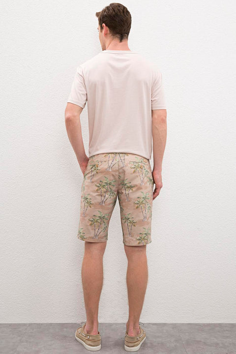 Us Polo Assn Men's White  Bermuda Capri  50222659-VR085