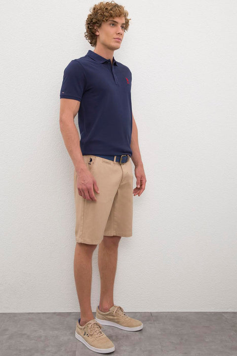 Us Polo Assn Men's Sand  Bermuda Capri 50218368-VR085