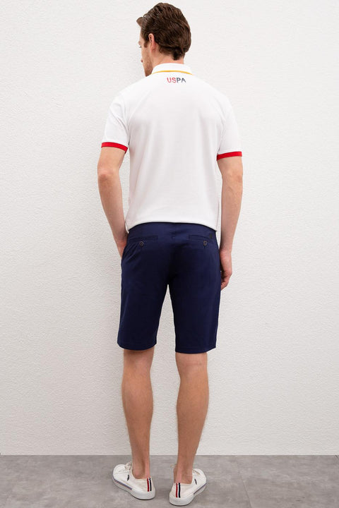 Us Polo Assn Men's Navy Blue Bermuda Capri 50222662-VR033