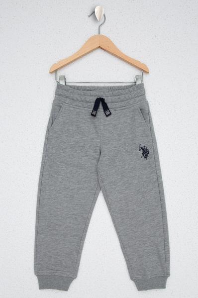 Us Polo Assn Boys Gray Knitted Pants