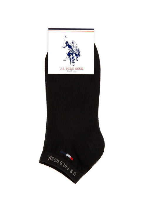 Us Polo Assn Men's Black Socks 50222715-VR046
