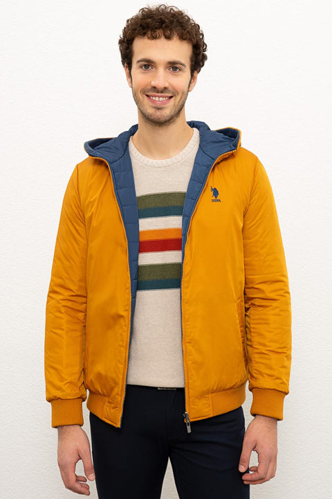 Us Polo Assn Men Mustard Jacket Synthetic