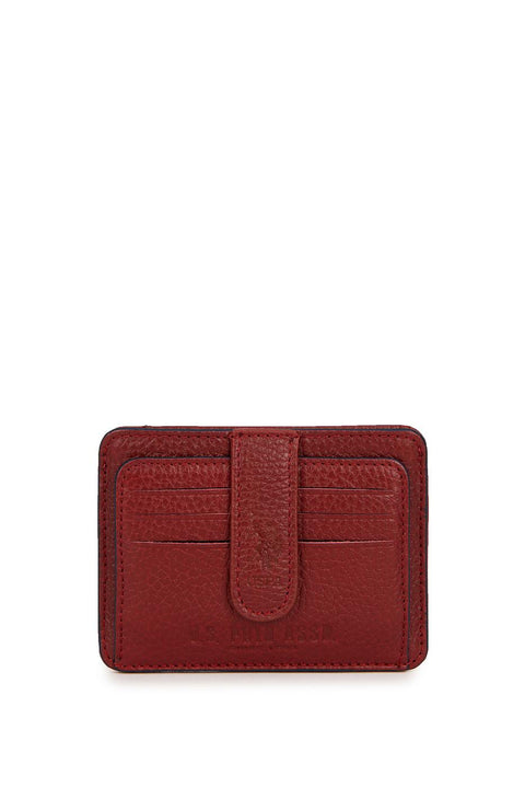 Us Polo Assn Men's Burgundy Wallet 50222858-VR014