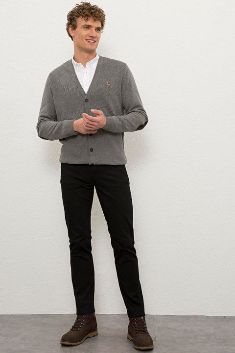 Us Polo Assn Black Chinos Pants