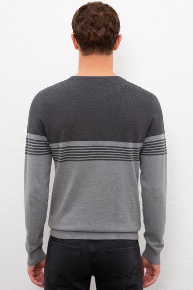 Us Polo Assn Men's Gray Knitwear Sweater 50223948-VR109